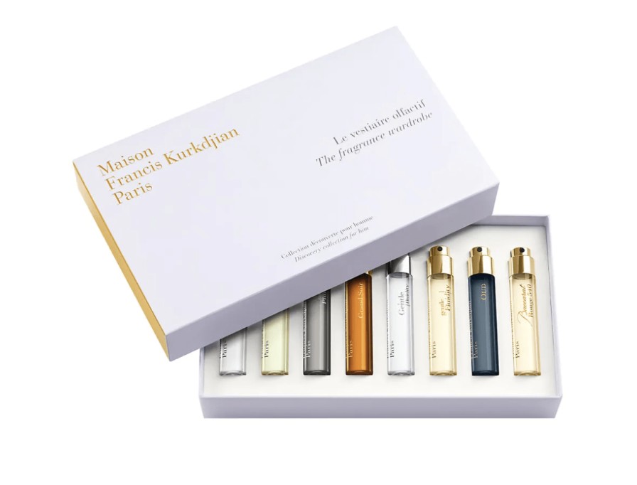 Maison Francis Kurkdjian Fragrance | The Fragrance Wardrobe 8-Piece Discovery Collection For Him By Maison Francis Kurkdjian